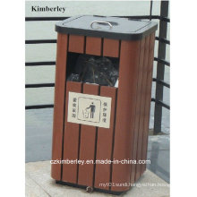 Environmental-Protecting Wooden Plastic Composite WPC Trash Can